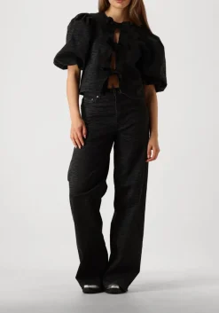 CO'COUTURE grijze blouses zebra bow blouse grijs Outlet