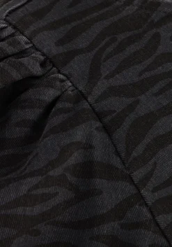 CO'COUTURE grijze mini jurk zebra crop puff dress grijs Best