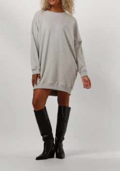 CO'COUTURE grijze mini jurk clean oversized sweat dress grijs Outlet