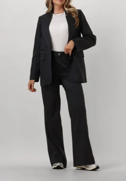 CO'COUTURE grijze pantalon ida pin wide long pant grijs Outlet