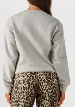 CO'COUTURE grijze sweater zoe coco sweat grijs