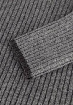 CO'COUTURE grijze trui row puff knit grijs Hot