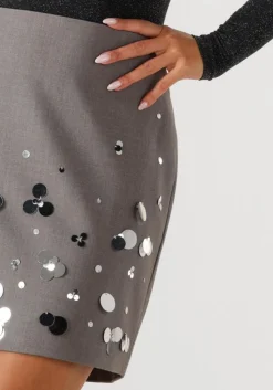 COPENHAGEN MUSE grijze maxirok cmtailor-skirt grijs Best