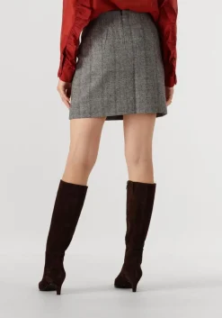 COPENHAGEN MUSE grijze minirok cmjaden-skirt grijs New