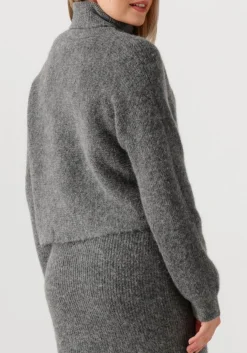 DANTE6 grijze trui yuria turtle neck sweater grijs Outlet