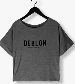 DEBLON SPORTS grijze t-shirt viola top short sleeve grijs Hot