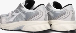 DIADORA grijze lage sneakers mesh combi runner grijs
