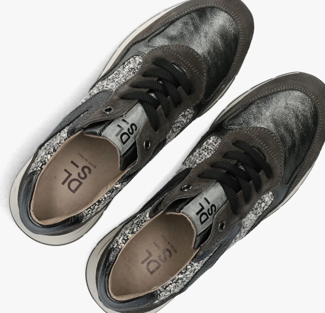 DL SPORT grijze lage sneakers 6334 grijs Outlet