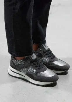 DL SPORT grijze lage sneakers 6334 grijs Outlet