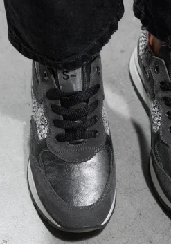 DL SPORT grijze lage sneakers 6334 grijs Outlet