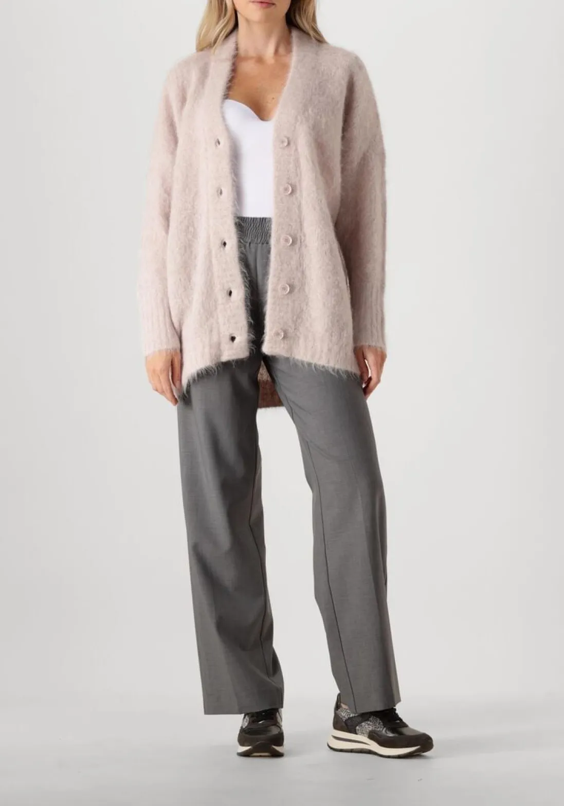 DL SPORT grijze lage sneakers 6334 grijs Outlet