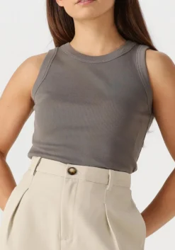 DRYKORN grijze top olina grijs Hot