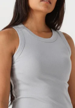 DRYKORN grijze top olina grijs New
