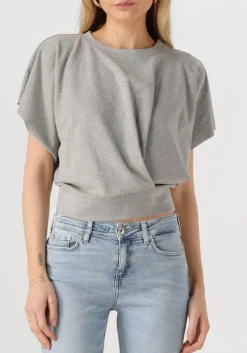 DRYKORN grijze t-shirt masra grijs Best