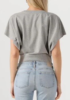 DRYKORN grijze t-shirt masra grijs Best