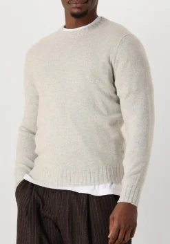 FILIPPO DE LAURENTIIS grijze trui g.collo ml lana cashmere lichtgrijs Hot