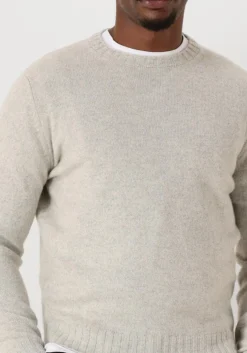 FILIPPO DE LAURENTIIS grijze trui g.collo ml lana cashmere lichtgrijs Hot