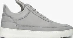 FILLING PIECES grijze lage sneakers low top ripple nubuck grijs Clearance
