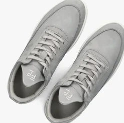 FILLING PIECES grijze lage sneakers low top ripple nubuck grijs Clearance