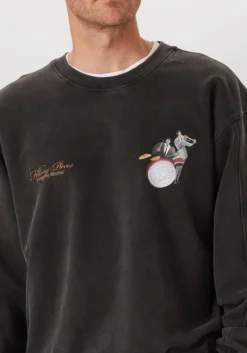 FILLING PIECES grijze sweater sweatshirt band grijs Discount