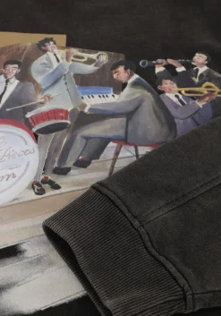 FILLING PIECES grijze sweater sweatshirt band grijs Discount