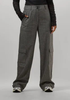 FIVEUNITS grijze cargobroeken sophia cargo strap 438 grijs