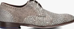FLORIS VAN BOMMEL grijze nette schoenen sfm-30361 de stapper grijs New