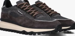 FLORIS VAN BOMMEL grijze lage sneakers sfm-10248 de gripper grijs Online