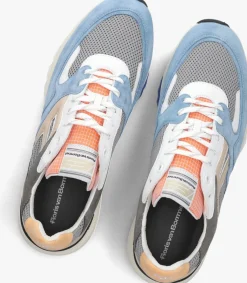 FLORIS VAN BOMMEL grijze lage sneakers sfm-10154 de treener grijs Clearance