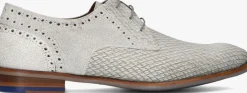 FLORIS VAN BOMMEL grijze nette schoenen sfm-30361 de stapper grijs Sale