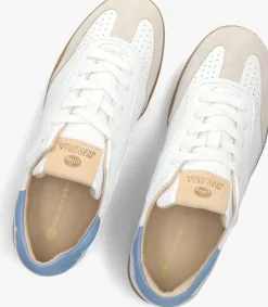 FRED DE LA BRETONIERE grijze lage sneakers pearl reza grijs Discount