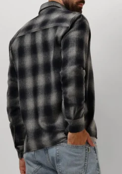 GENTI grijze overshirt s1300-1300 grijs Discount