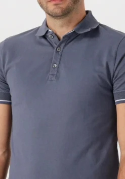 GENTI grijze polo polo 3 button ss j2001-1212 grijs Online