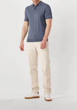 GENTI grijze polo polo button ss k2046-1260 grijs