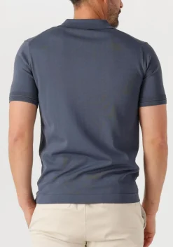 GENTI grijze polo polo zip ss k2053-1260 grijs Clearance