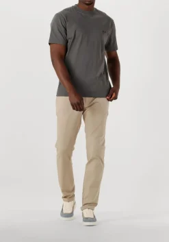 GENTI grijze t-shirt t-shirt ss j2040-1223 grijs