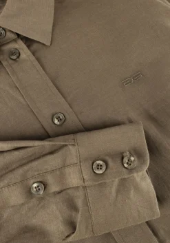 GESTUZ grijze blouses lizagz oz linen shirt grijs