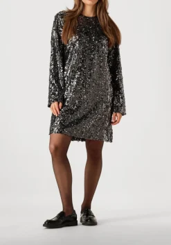 GESTUZ grijze mini jurk salinagz dress grijs Online