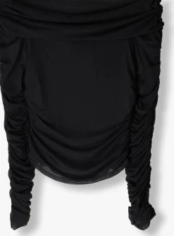 GESTUZ grijze top messigz offshoulder grijs Online