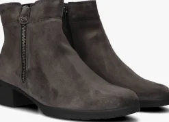 HARTJES grijze enkelboots h rits booty grijs Outlet