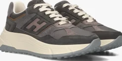 HOGAN grijze lage sneakers h669 allacciato h grijs Best