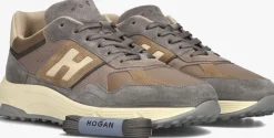 HOGAN grijze lage sneakers hyperlight allacciato h grijs Discount