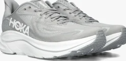 HOKA grijze lage sneakers clifton 10 grijs Discount