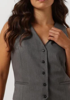 JANICE grijze gilet dave gilet grijs Sale