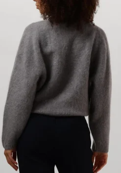 KNIT-TED grijze trui amanda pullover grijs