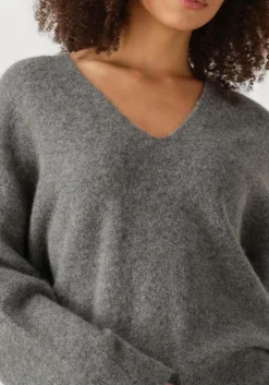 KNIT-TED grijze trui lucia grijs Online