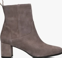 LINA LOCCHI grijze enkellaarsjes 8543 grijs Clearance