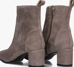 LINA LOCCHI grijze enkellaarsjes 8543 grijs Clearance