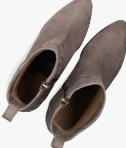 LINA LOCCHI grijze enkellaarsjes 8543 grijs Clearance