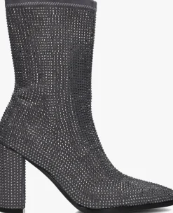 LODI grijze enkellaarsjes vetusa grijs New